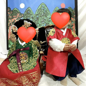 백설공주 왕비 곤룡포 익선관 임금님 한복 코스튬