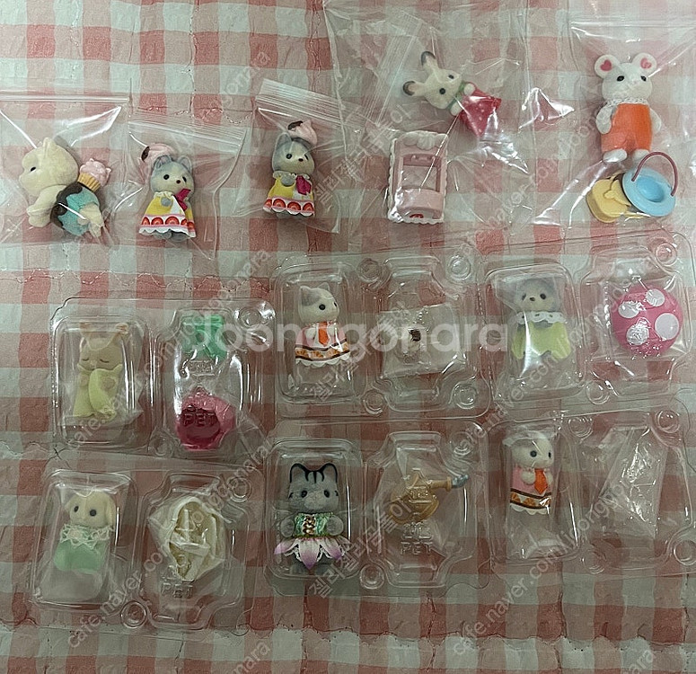 실바니안 가족 인형 일괄--1