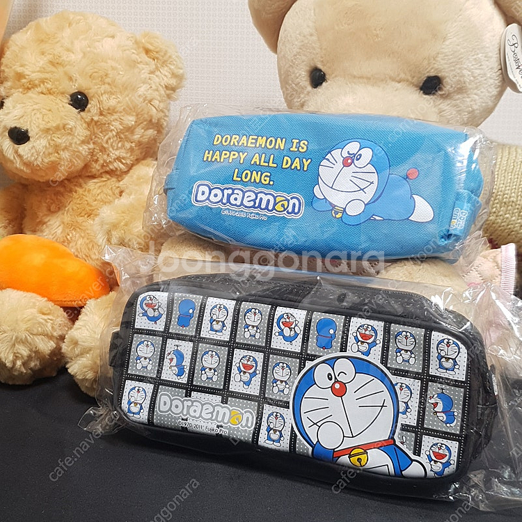 미개봉 고전 도라에몽 빈티지 필통 2종 일괄--0