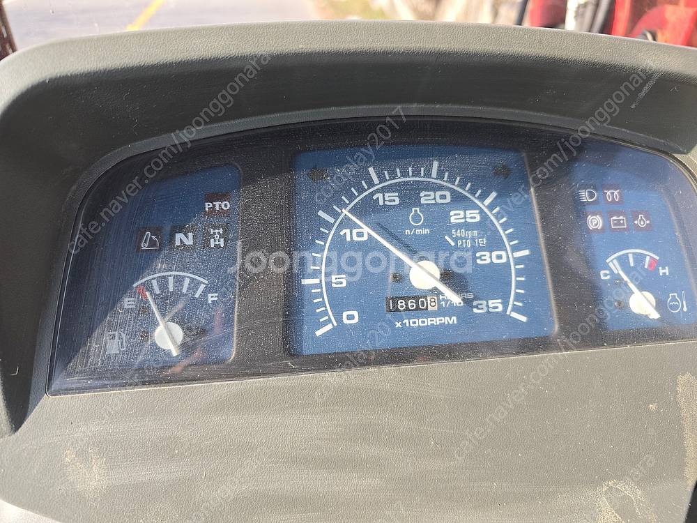 국제 EF555 55마력 트랙터 판매합니다--5