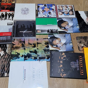 신화 CD+카세트테이프+DVD 일괄정리해요.