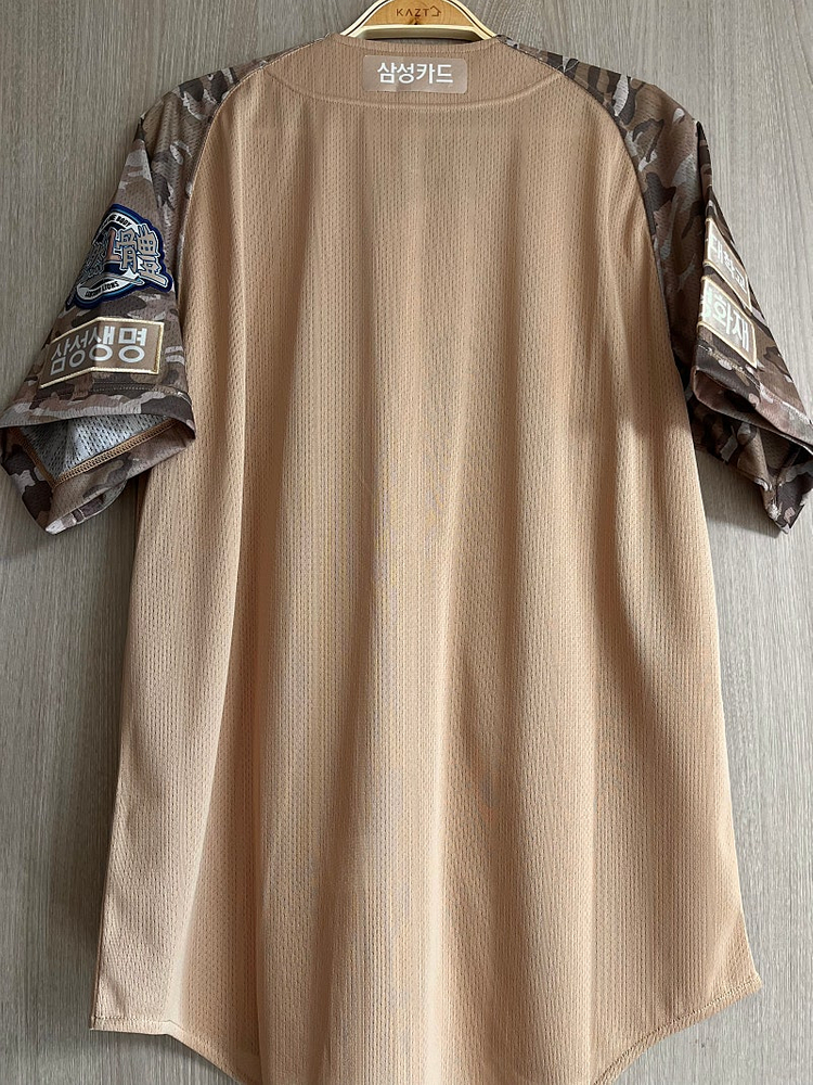 (새상품) 삼성라이온즈 밀리터리 유니폼 노마킹 이미지