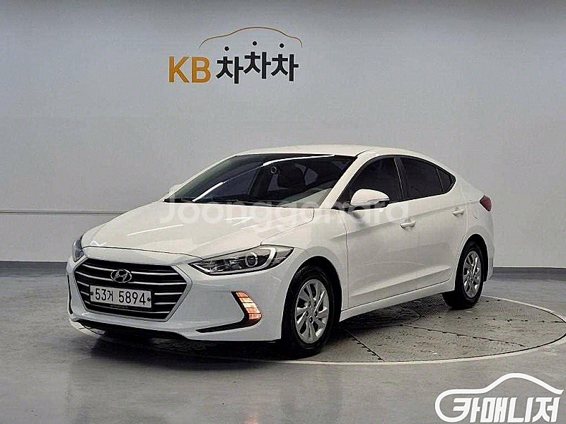 아반떼 AD 1.6 LPI 스타일(렌터카) 2016 년...--0