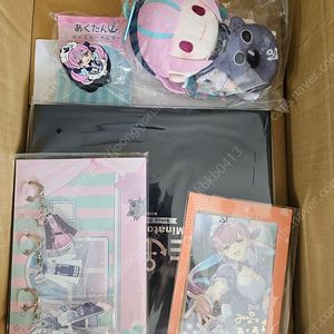(원가 이하) 홀로라이브 미나토 아쿠아 6주년 굿즈 세트 판매합니다