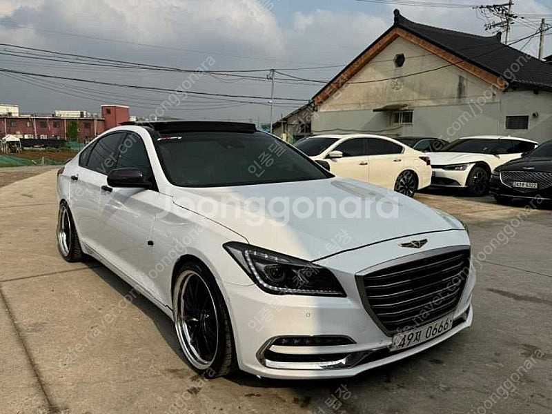 제네시스 G80 중고 제네시스 중고 가격 흰색 2017...--6
