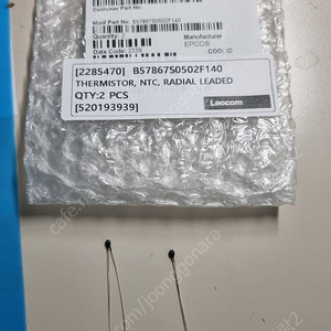 온도센서 NTC서미스터 tdk