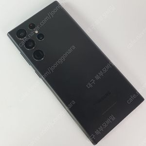 갤럭시 S22울트라 256기가 블랙 특S급 (무잔상,무기스) 공기계 대구중고폰~