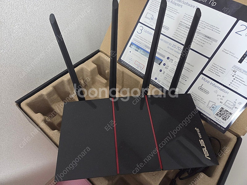 ASUS RT-AX55 WIFI6 공유기(택포5만)--4