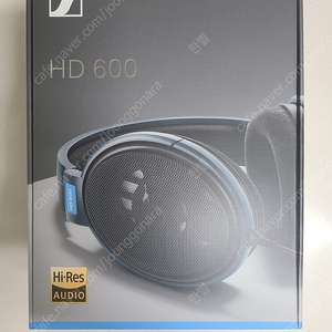 젠하이저 오픈형 헤드폰 HD600 미개봉 팝니다.