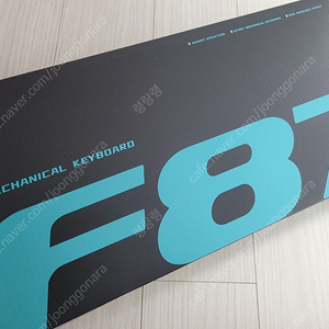 정발 독거미 f87pro 유무선 저소음 피치축v2 올리비아 화이트 (택포)