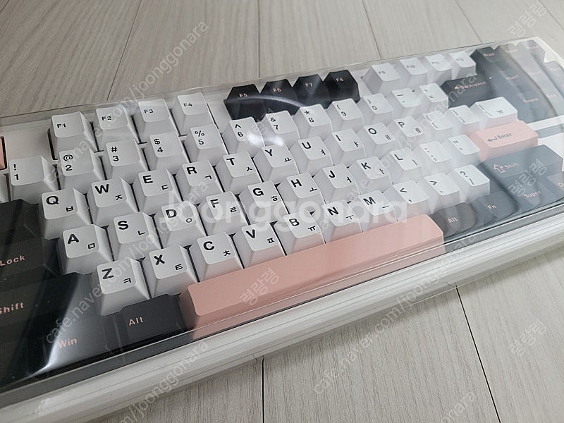 정발 독거미 f87pro 유무선 저소음 피치축v2 올리비아 화이트 (택포)--2