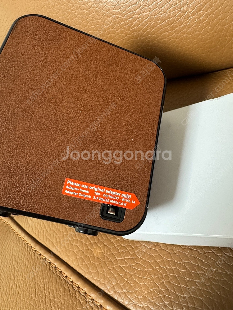 박시 워치 와인더 BOXY F-BWS-S(BR) 어댑터...--3