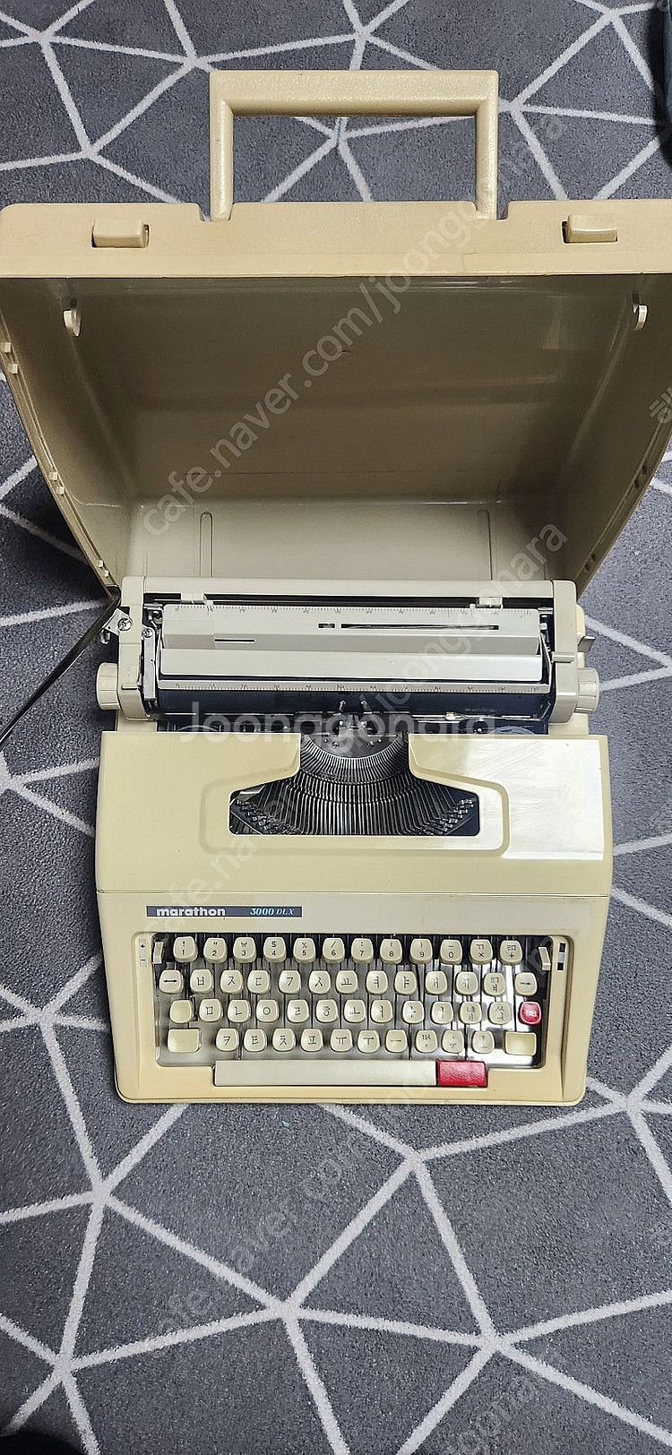 마라톤 3000DLX 한글타자기--0