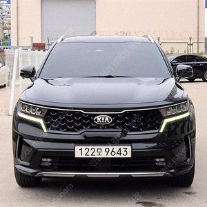 쏘렌토 중고 신형 쏘렌토 MQ4 중고 쏘렌토 중고차 검정색 2021년식 디젤 2.2 4WD 노블레스 수원중고차