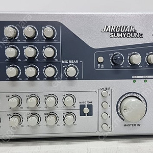 태진 금영 쟈가 앰프 PA-506HI 고출력 4채널 노래방 가정용 강당
