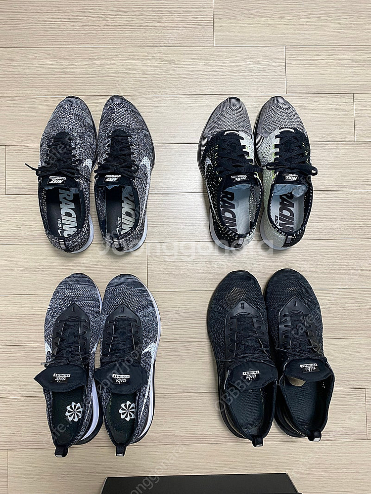 나이키 플라이니트 레이서 맥스 4종 270 275 28...--1