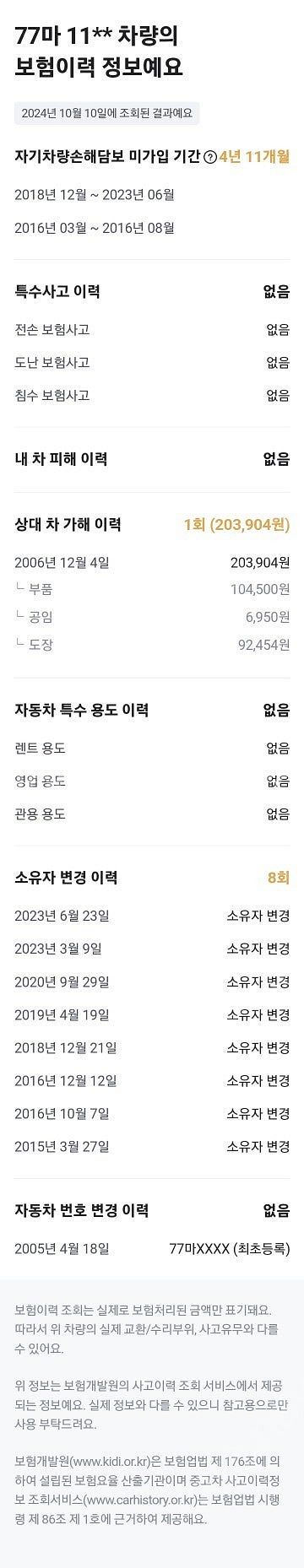 1종보통 세미오토 6인승 롱바디 골드넘버 카운티 캠핑카--4