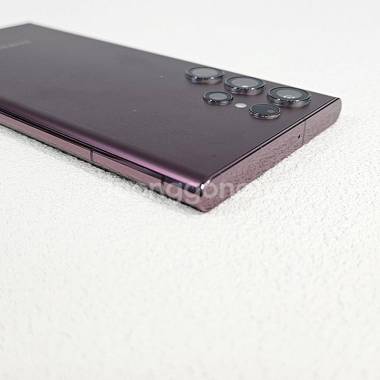 * S908N 갤럭시 S22울트라 버건디 256GB 기...--5