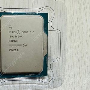 인텔 정품 13600K 판매합니다. 무상기간 28년까지