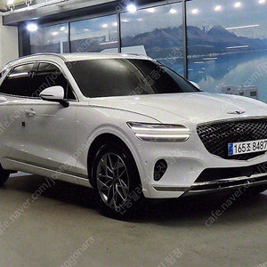 제네시스 GV70 중고차 할부 제네시스 중고차 흰색 2023년식 47,368km 2.5T 가솔린 AWD 중고자동차가격