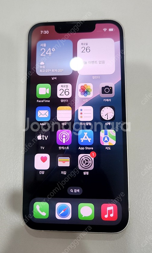 아이폰13미니 화이트 128GB 서울 중고폰 팔아요 3...--2