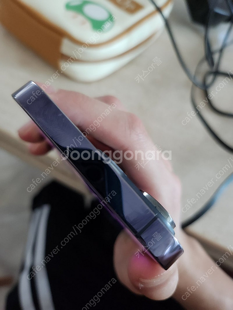 아이폰 14 pro 128G kt개통 박풀 손상o 사용...--3
