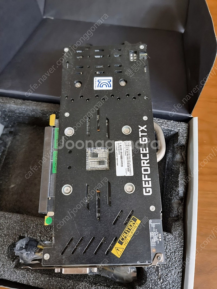 갤럭시 gtx1060 6g 그래픽카드 팝니다--1