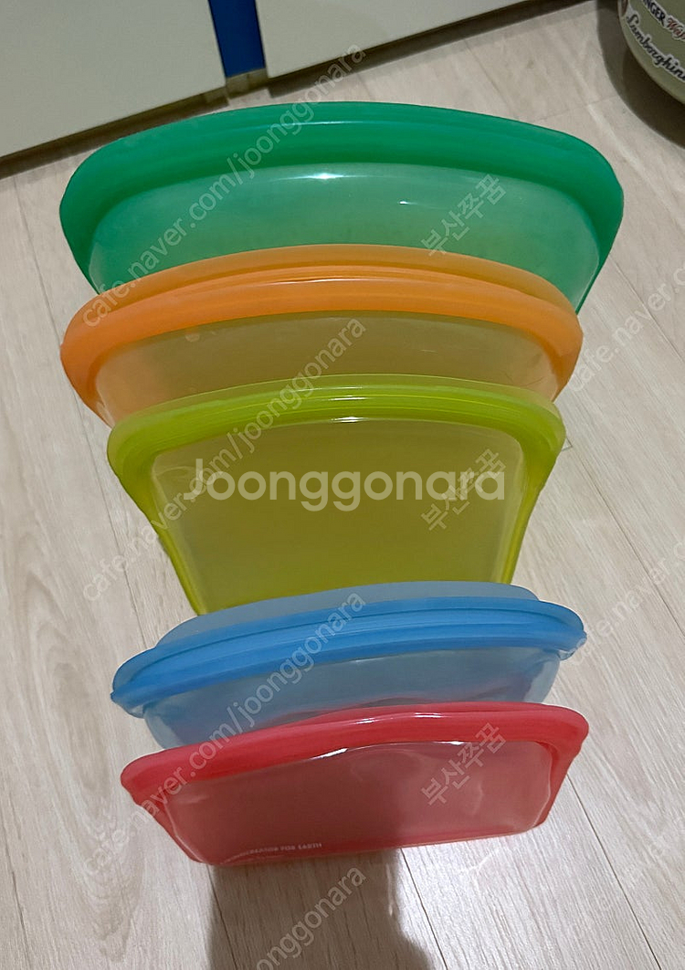 리빙크리에이터 지켜백 5종세트 비비드컬러 판매합니다--0