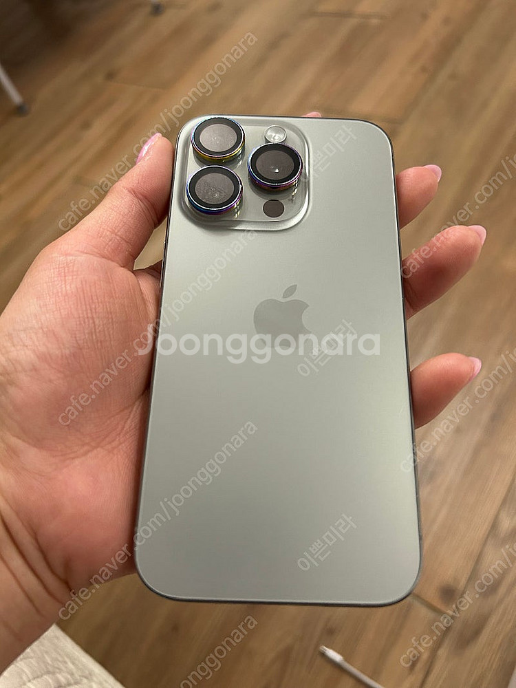 아이폰15프로 512GB 실버 듀얼유심 /해외구매--0