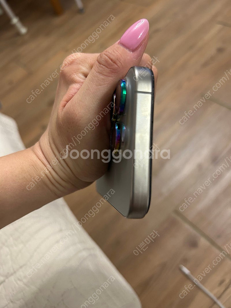 아이폰15프로 512GB 실버 듀얼유심 /해외구매--4