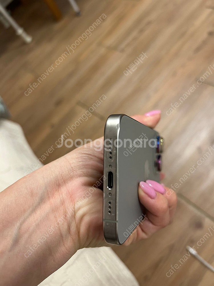 아이폰15프로 512GB 실버 듀얼유심 /해외구매--5