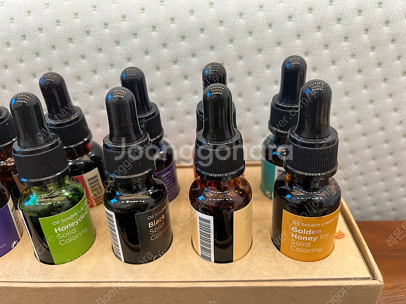캔들웍스 지용성 액체염료 20ml*16--1