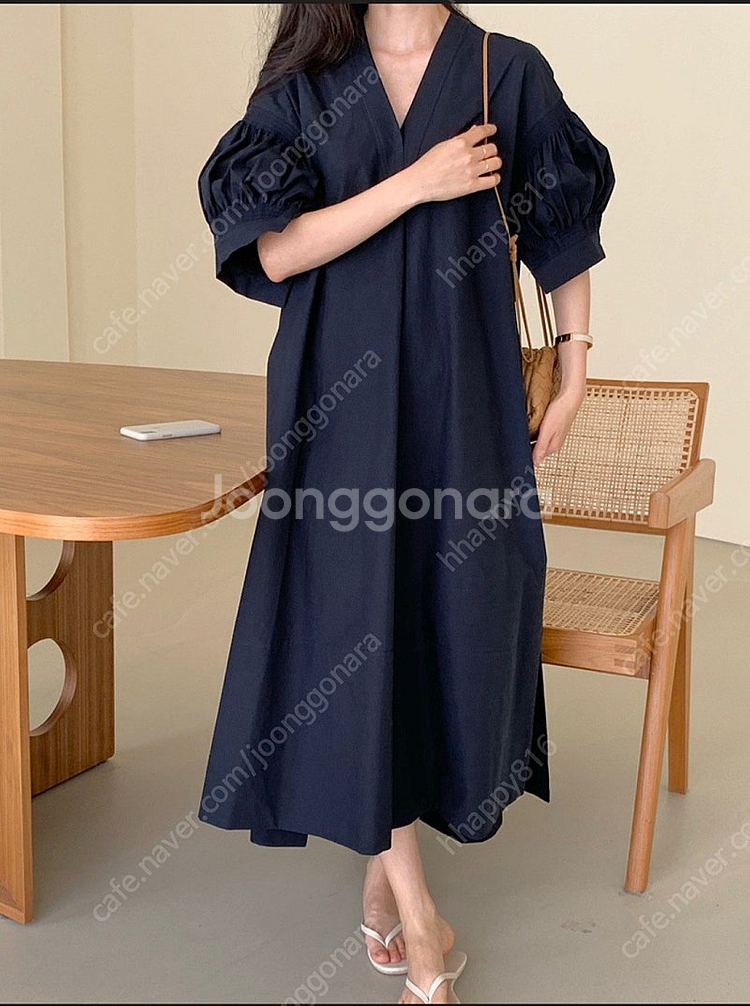 보웬 질샌더 원피스 네이비(임부복 가능)--0