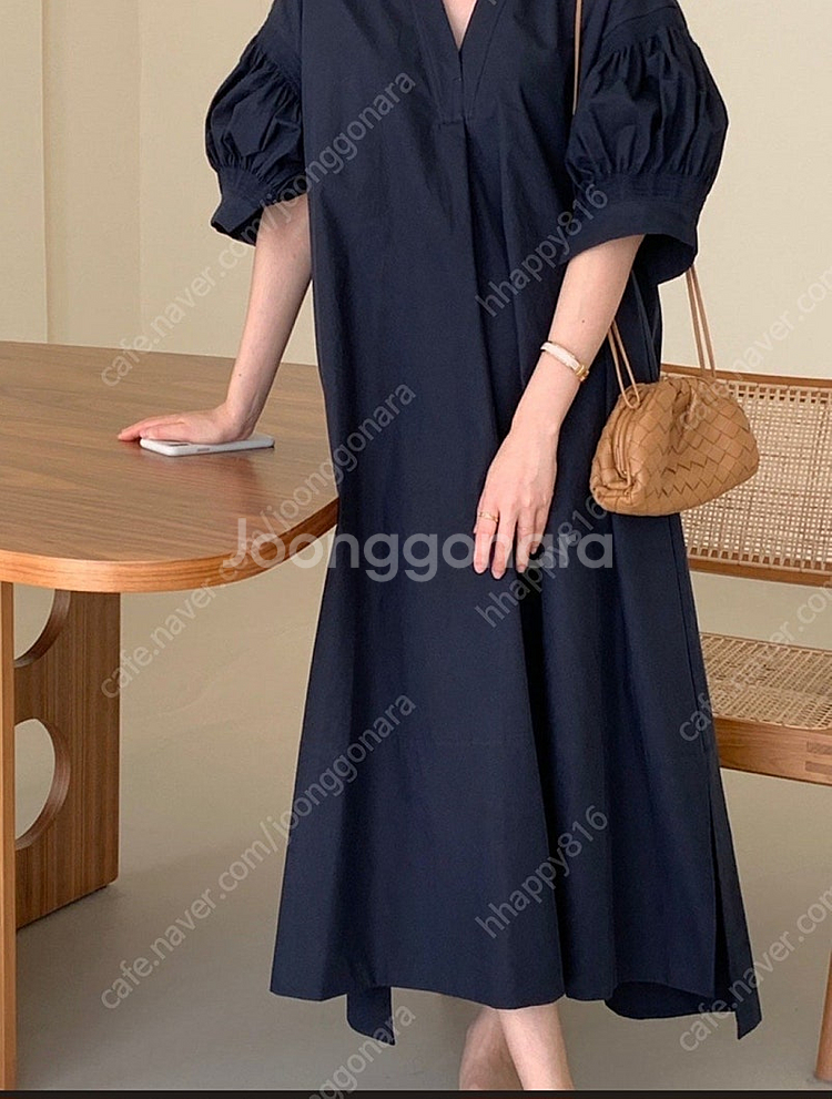 보웬 질샌더 원피스 네이비(임부복 가능)--1