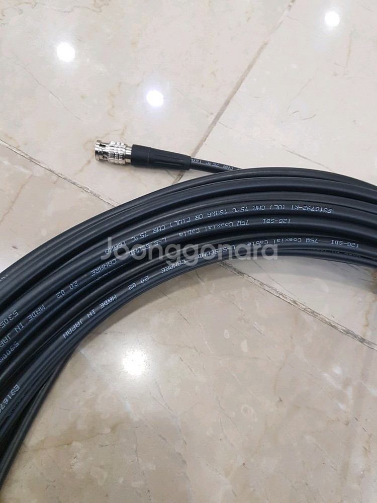 카나레 L-5.5CUHD 12G-SDI 75옴 동축케이...--1