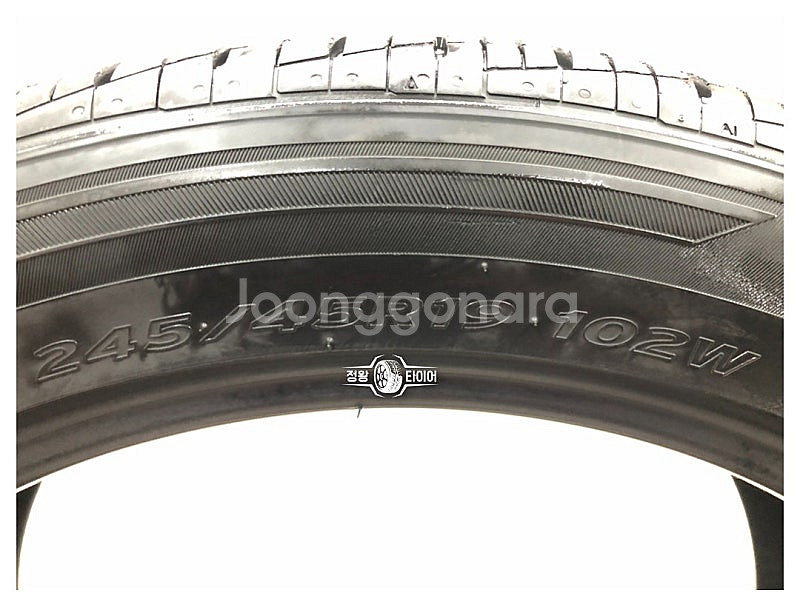 중고타이어 한국타이어 키너지EX 245/45R19 G9...--4