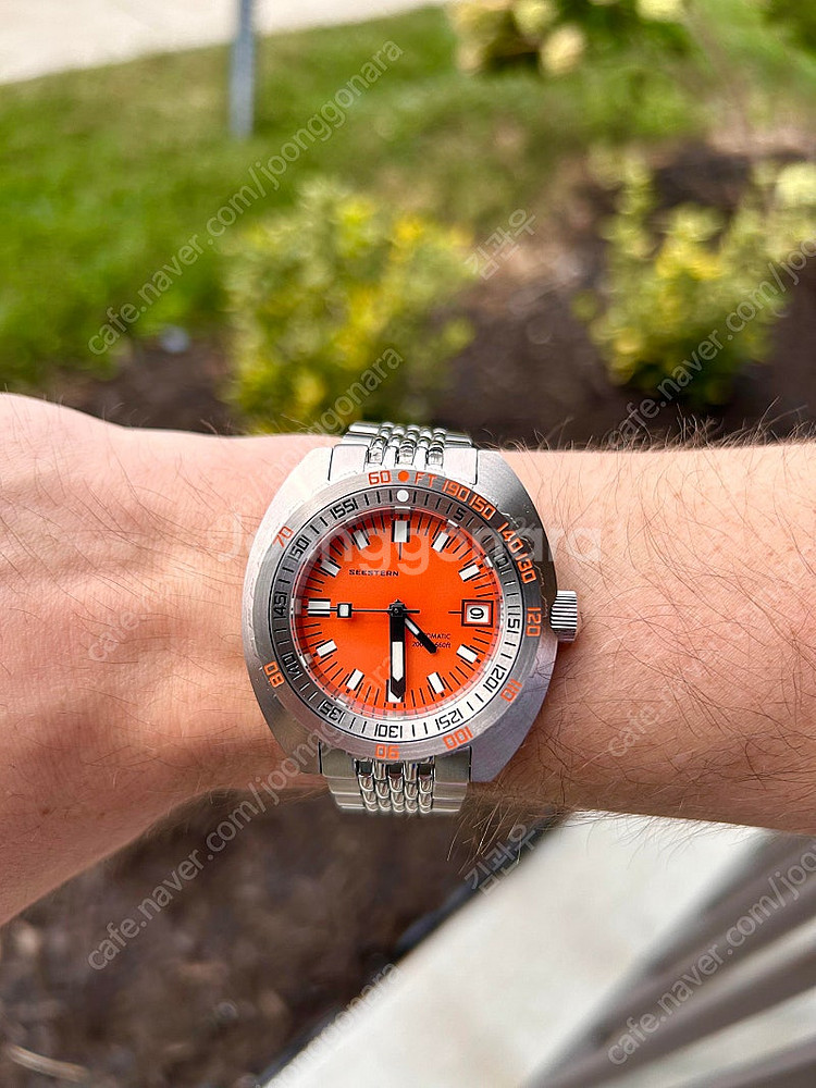 seestern 씨스턴 sub300 오마주 다이버 시계--5