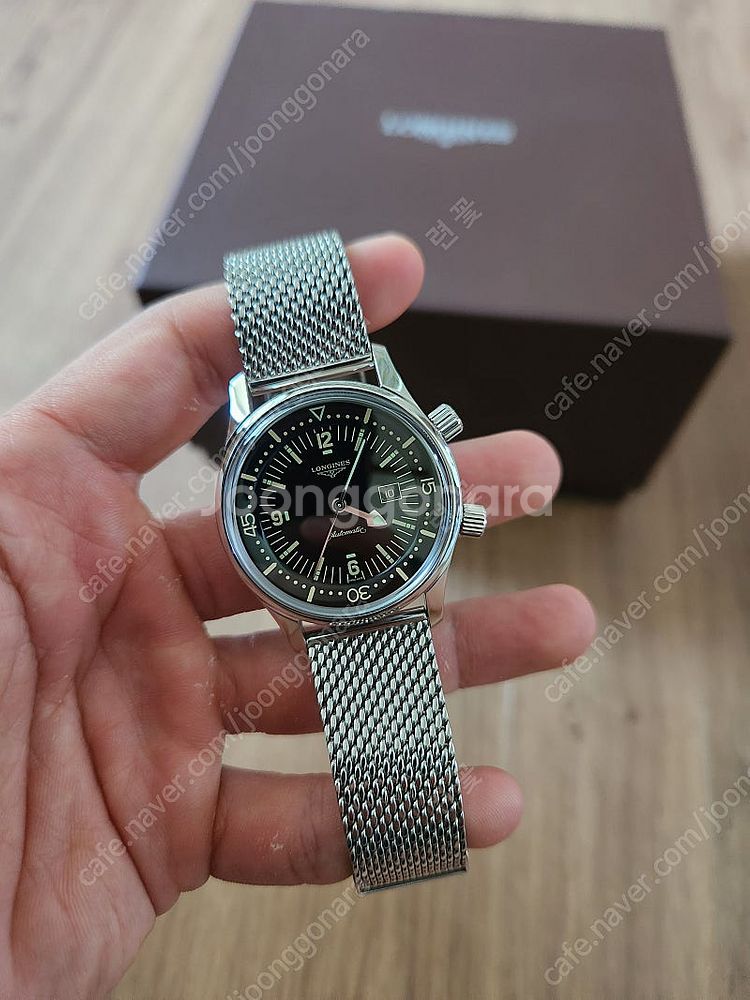 론진 레전드 다이버 36mm--1
