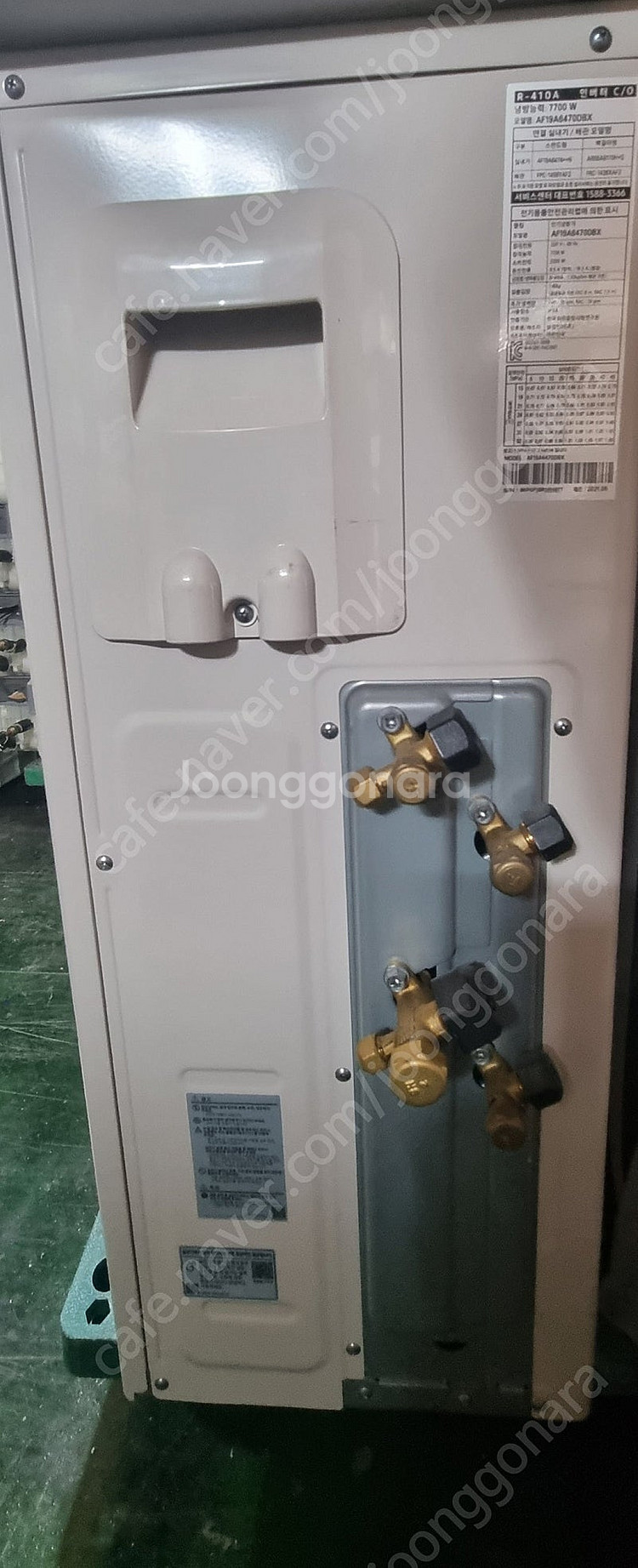 삼성전자 미사용 2in1 실외기 모델 AF19A6470...--2