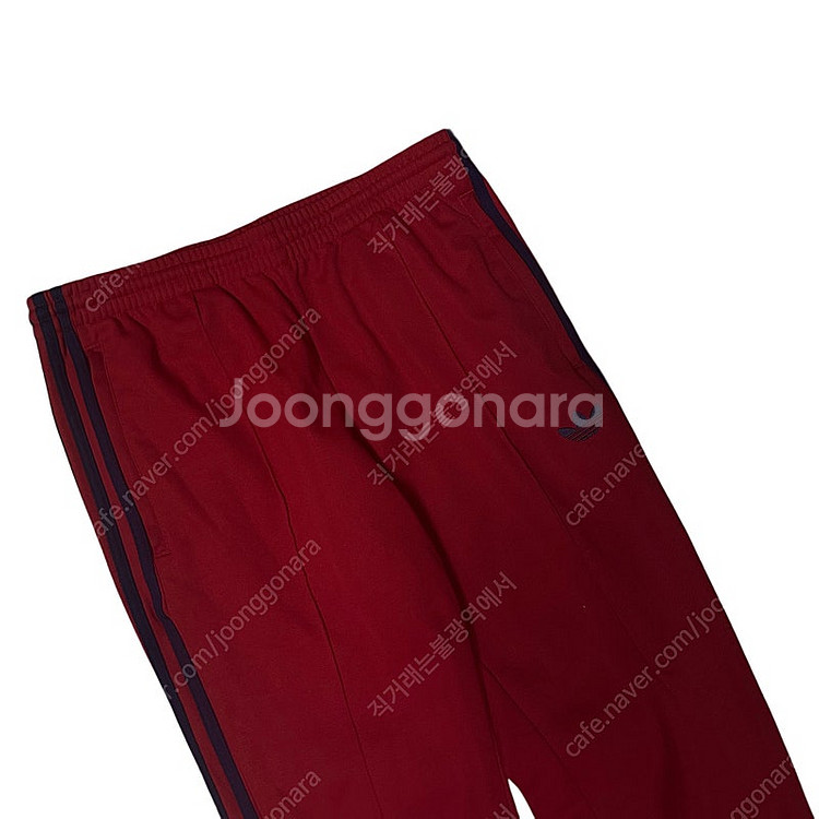 아디다스 베켄바우어 네이비삼선 레드트랙팬츠 100--1