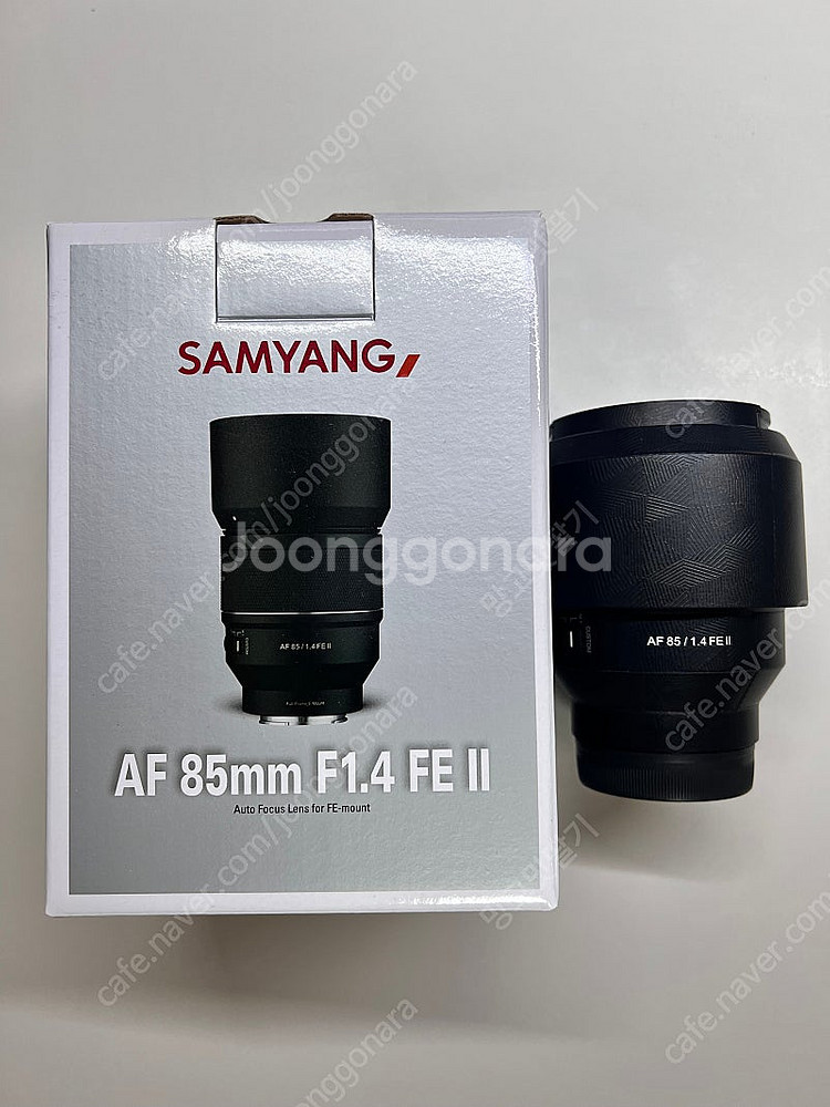 삼양 AF 85mm F1.4 FE II 렌즈 판매합니다--0