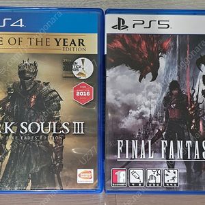 PS4 PS5 다크소울3 고티에디션 파이널판타지16 팝니다