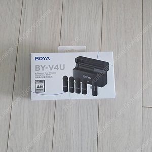USB C 4채널 무선 마이크 보야 BY-V4U 판매합니다