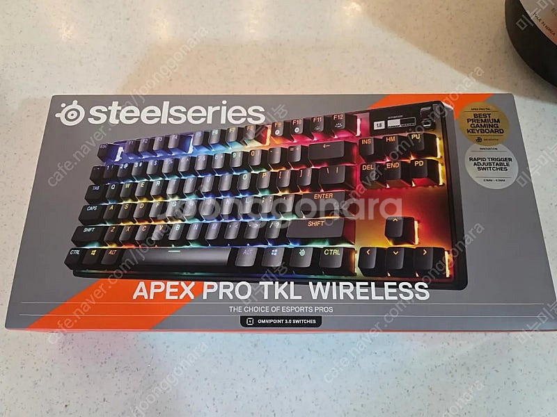 스틸시리즈apex pro tkl gen3 WL 무선키보...--0
