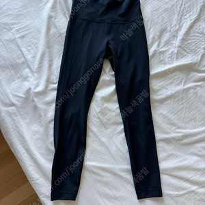 룰루레몬 Wunder Train High Rise asia fit 네이비 사이즈 M