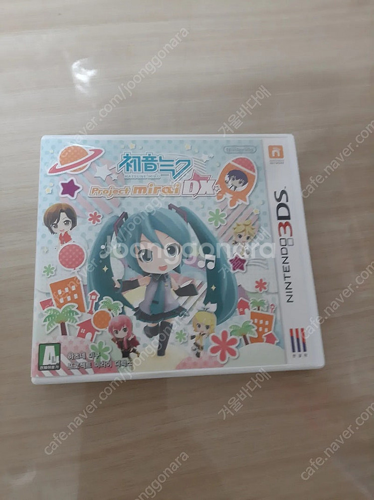 닌텐도 3ds 하츠네미쿠 프로젝트 미라이--0