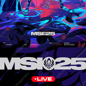 롤 LOL MSI 극장 CGV 12일토요일 , 13일일요일 9시 CGV