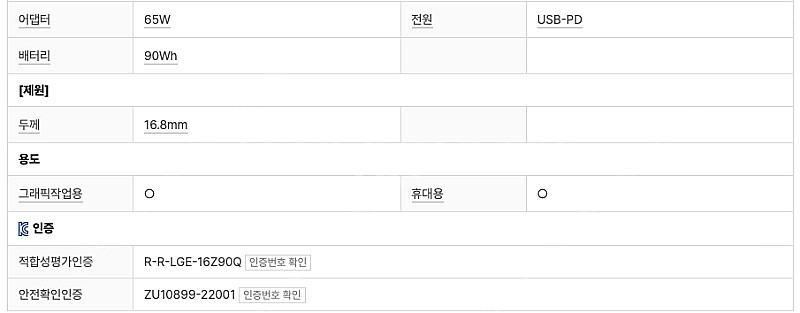 LG전자 2022 그램16(12세대) 16ZD90Q-E...--3