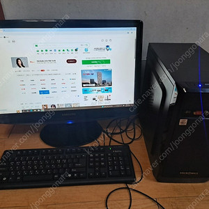 컴퓨터 본체 (i5-4690 8기가)+23인지삼성모니터포 7만원 팝니다..