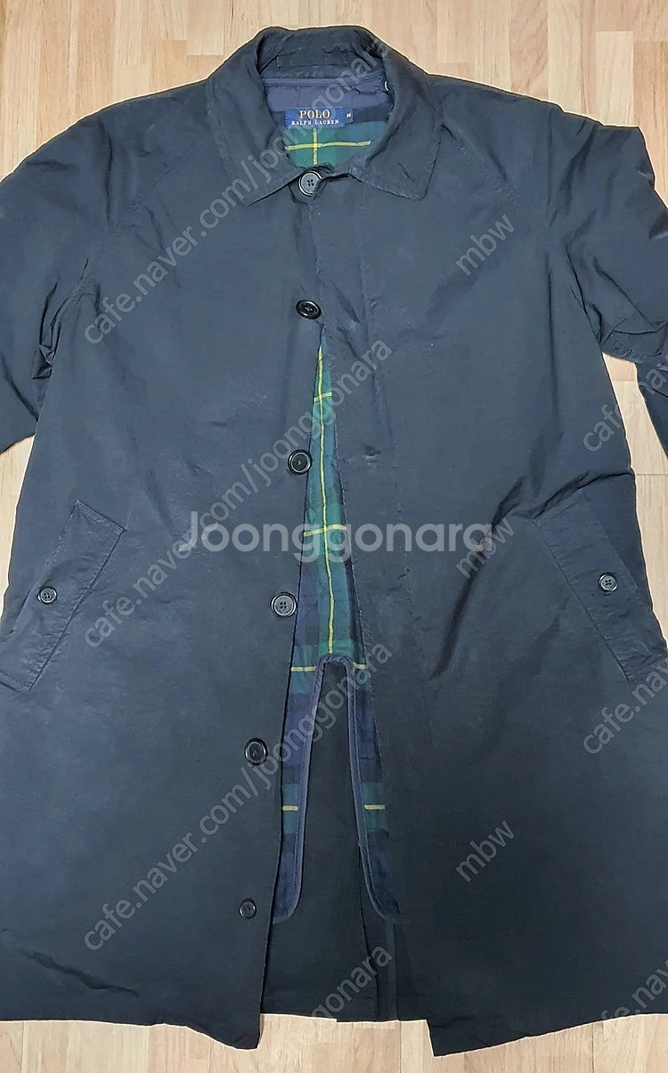 폴로 랄프로렌 네이비 맥코트 M 판매합니다--2